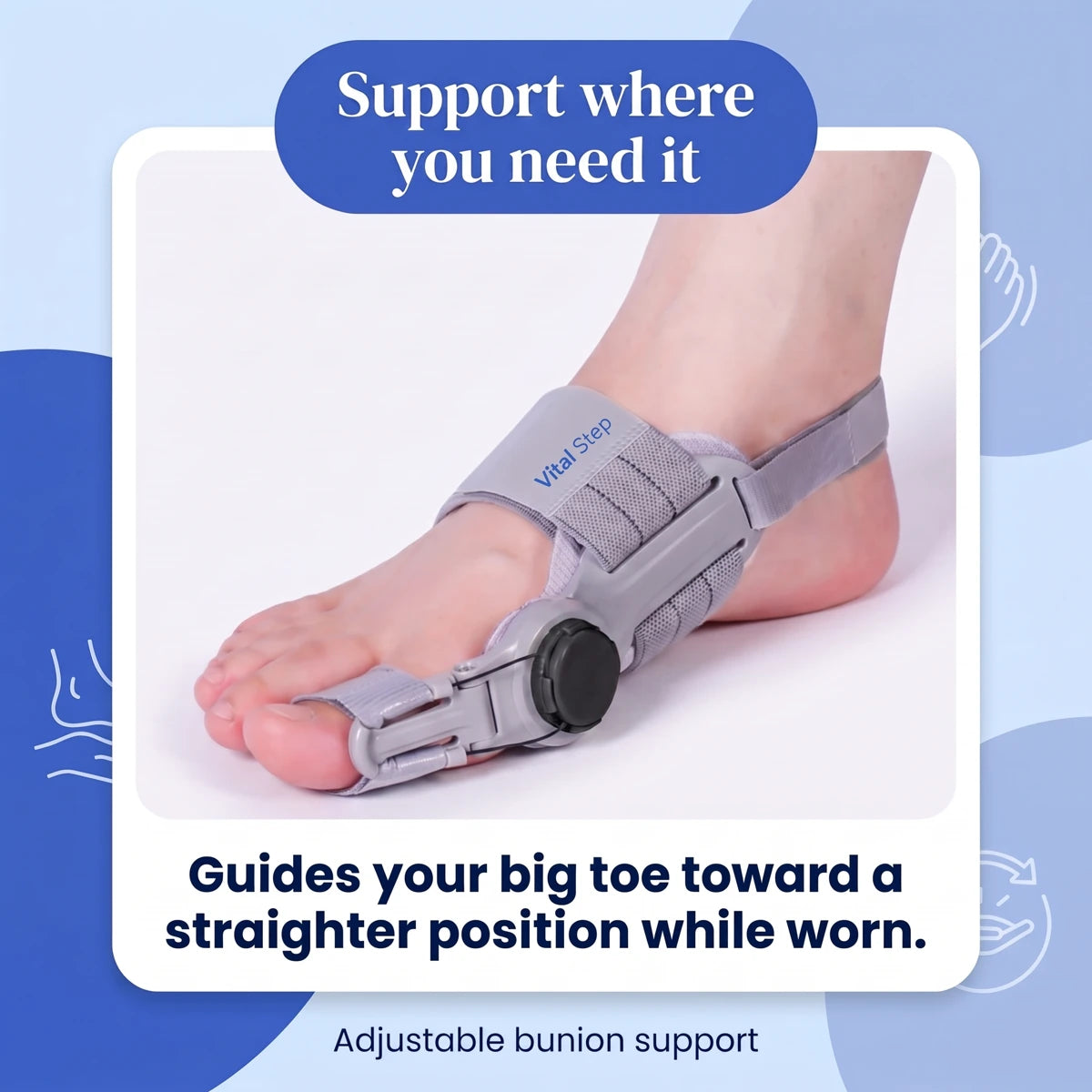 Vital Step adjustable bunion corrector — gallery image 2