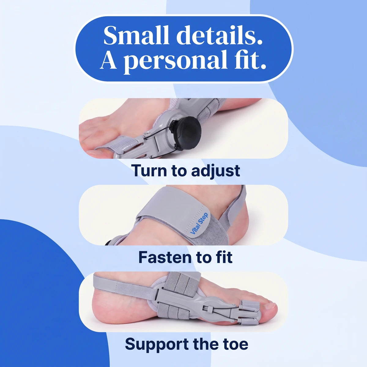 Vital Step adjustable bunion corrector — gallery image 4